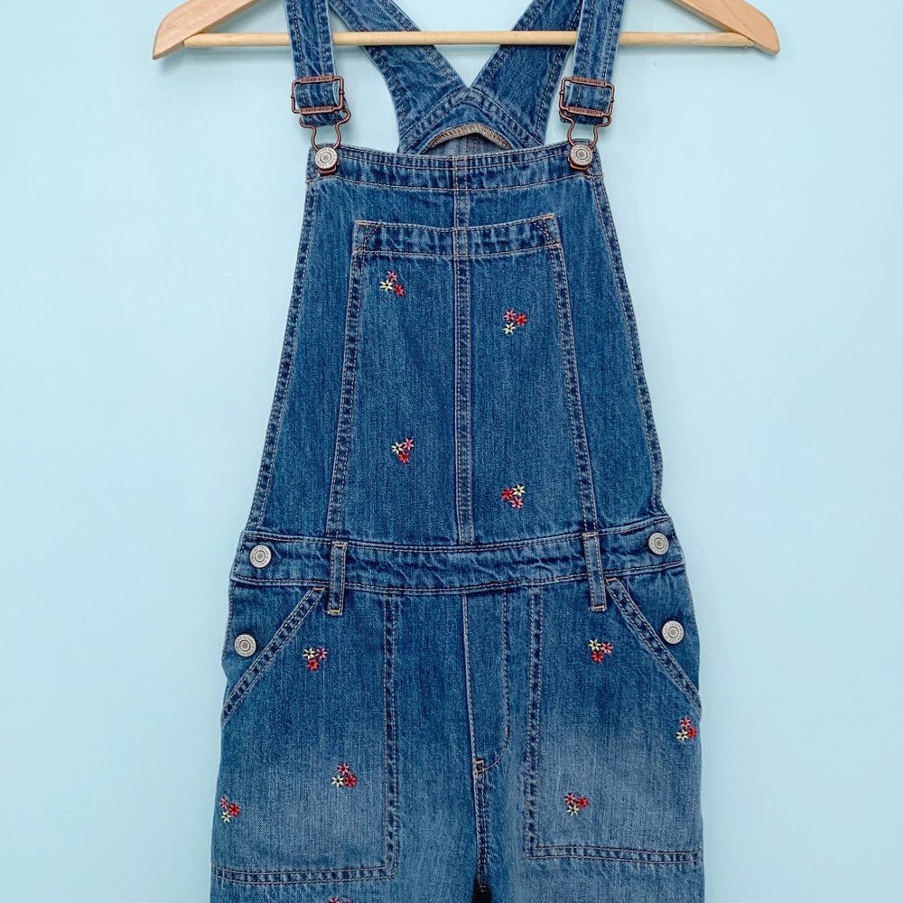 Gap Kids- Floral Overalls
